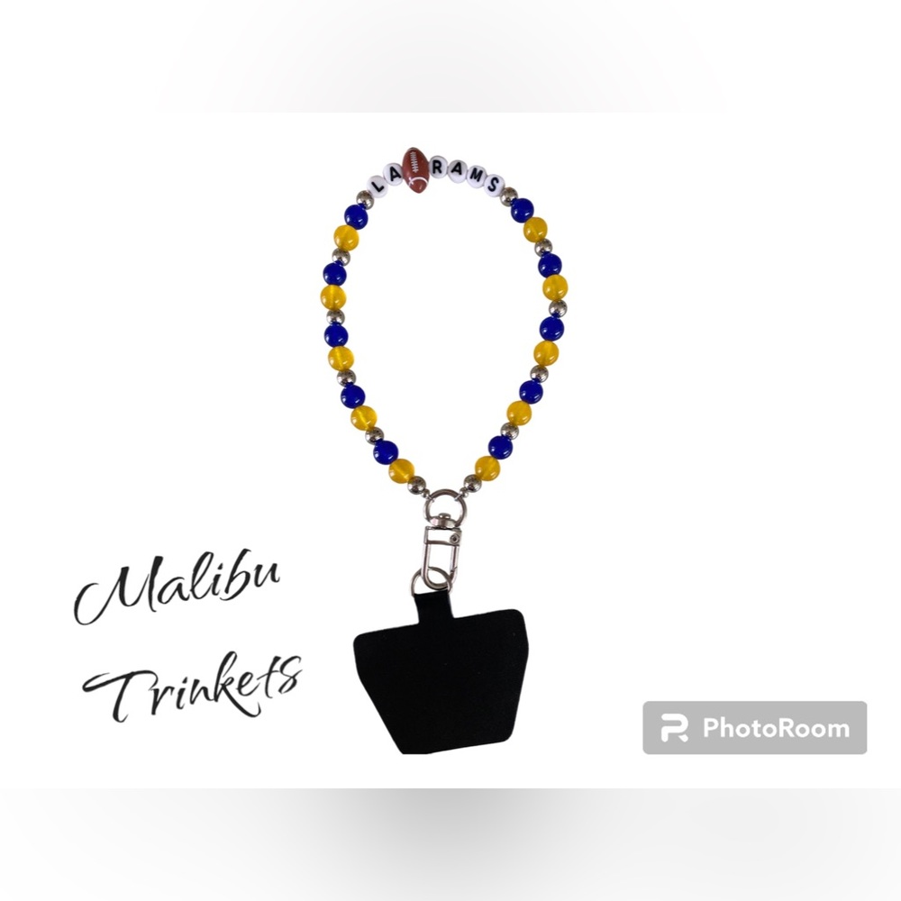 LA Rams Cell Phone Wristlet Strap